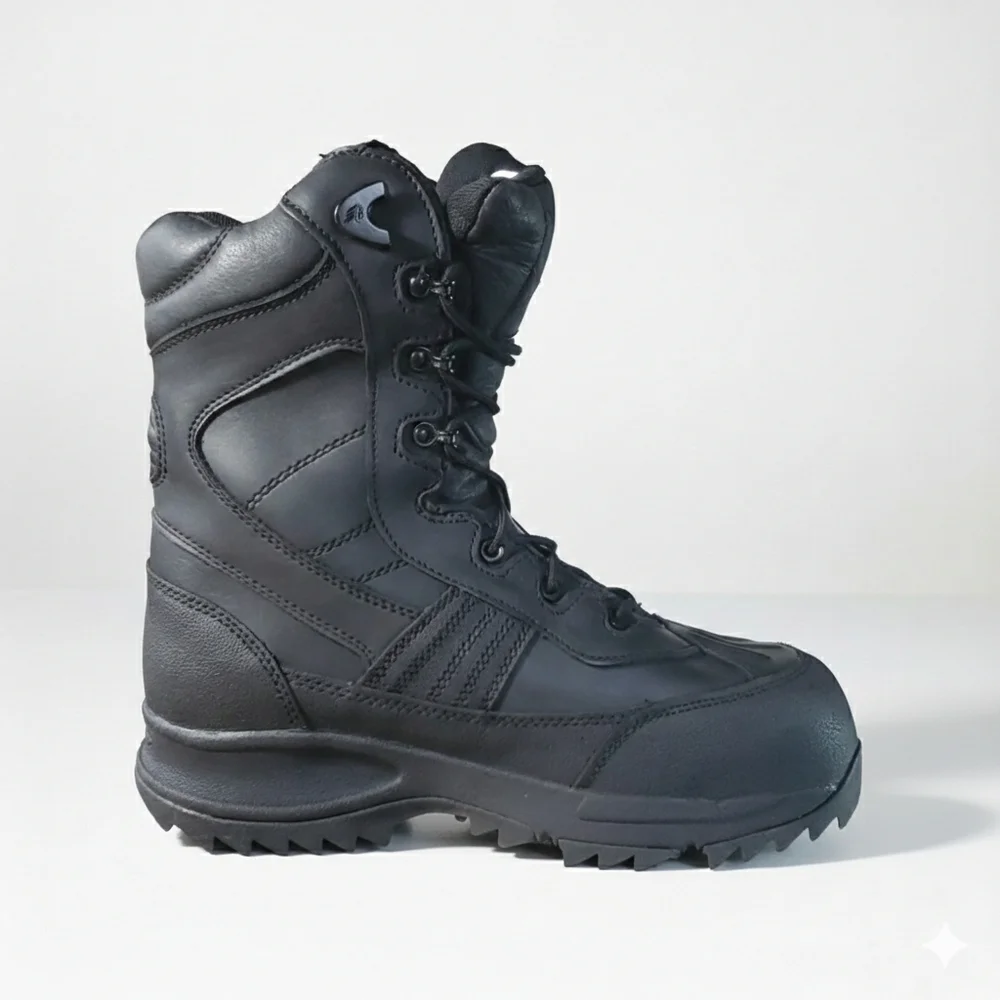 Lacrosse M9-W10.5 Boots Safety Steel Toe Waterproof Black Leather Insulated Work